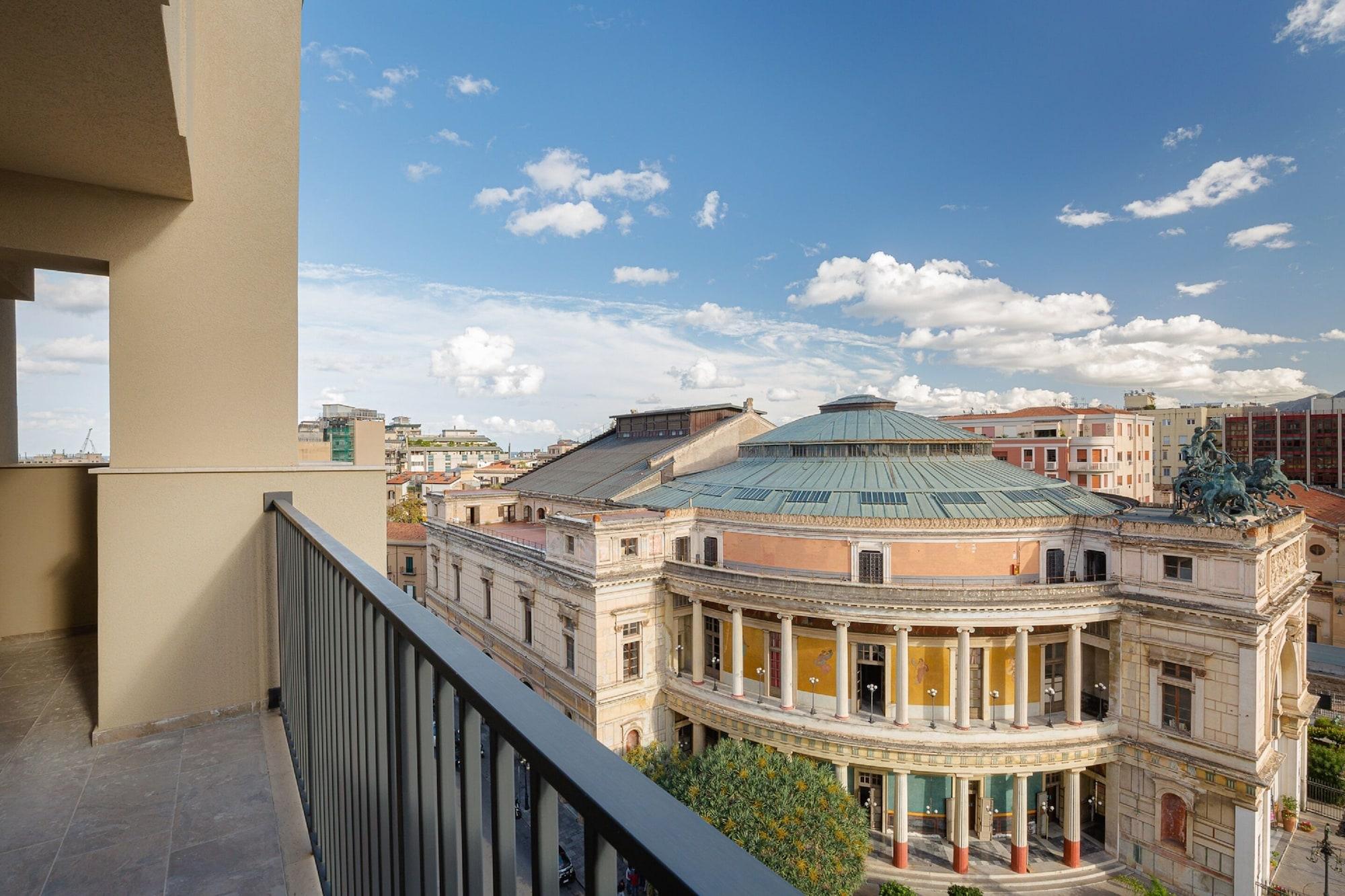 Hotel Politeama Palermo Exterior foto