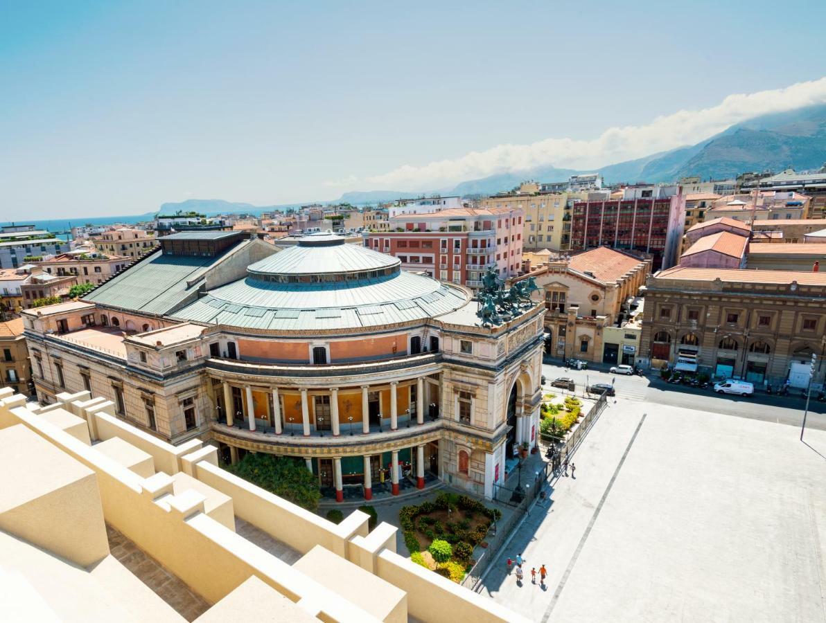 Hotel Politeama Palermo Exterior foto