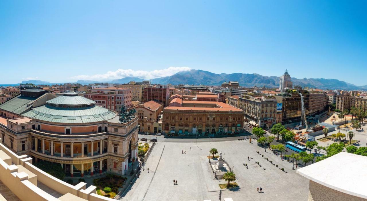 Hotel Politeama Palermo Exterior foto